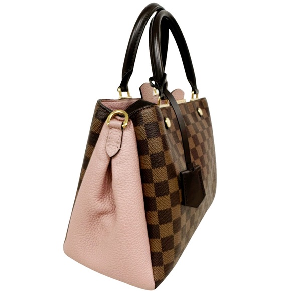 Louis Vuitton Satchel Brown Damier Magnolia Pink - Picture 7 of 10